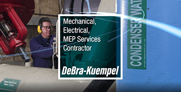 DeBra capabilities video image: Mechanical, Electrical, MEP Services Contractor